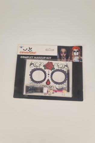 DAY OF DEAD TATOO FACE PAINT KIT