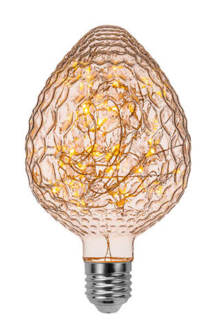 YELLOW LIGHT UP CHRISTMAS BALL