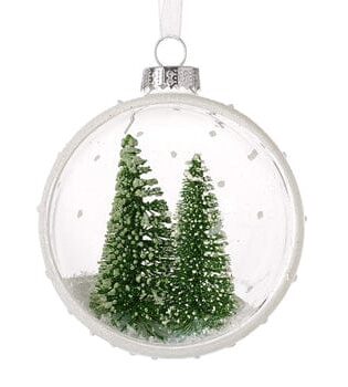 LIGHT UP CHRISTMAS BALL WITH TREE