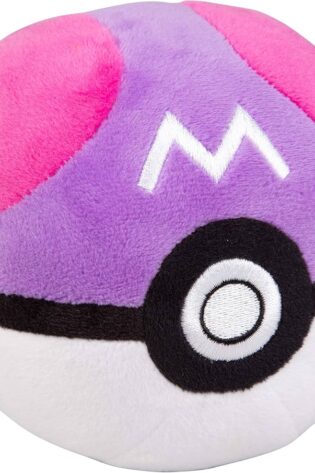 PURPLE POKEMON BALL PLUSH