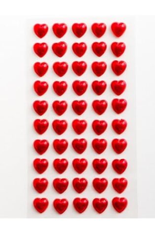 RED HEART DIAMONDS STICKERS