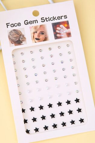 MIXED STYLES FACE STICKERS