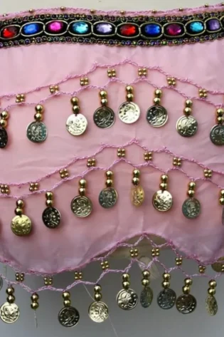 BELLY DANCING SKIRT PINK