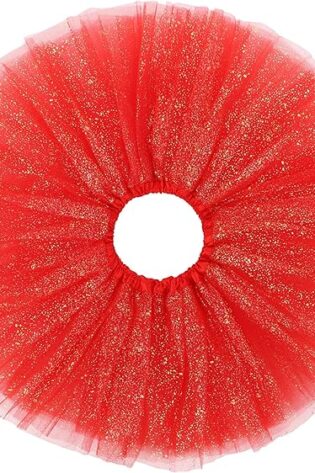 TUTU 40 cm GLITTER RED