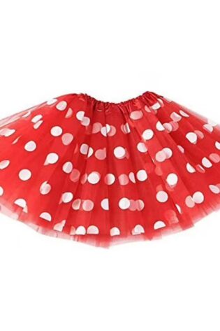 RED POLKA DOT TUTU SKIRT