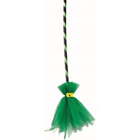 GREEN WITCH BROOMSTICK