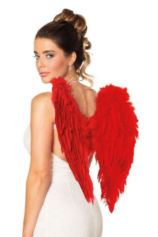 FEATHER Wing MEDIUM RED
