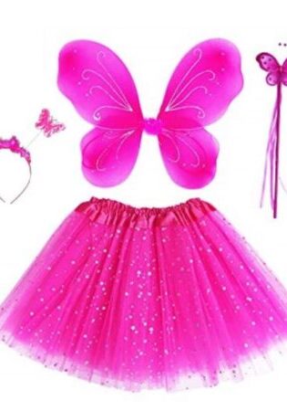 FAIRY SET BRIGHT PINK