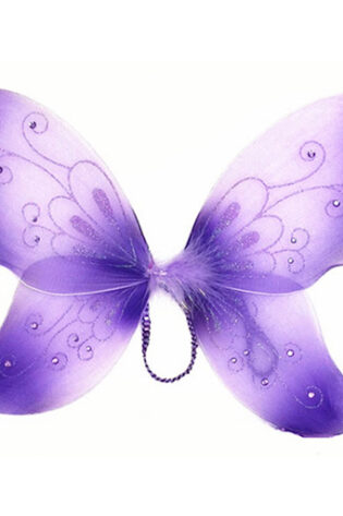 BRIGHT PURPLE FAIRY WINGS