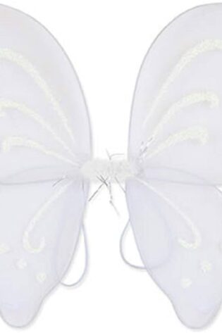 WHITE FAIRY WINGS