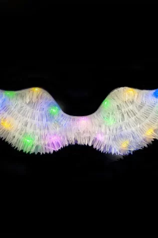 WHITE LIGHT UP WINGS