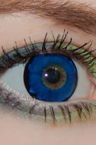 Pixie Blue Contact Lenses