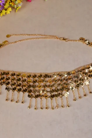 BELLY DANCER COIN BELT GOLD