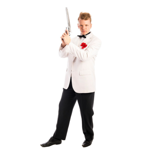 Man in James Bond suit
