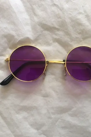 70s PURPLE GLASSE
