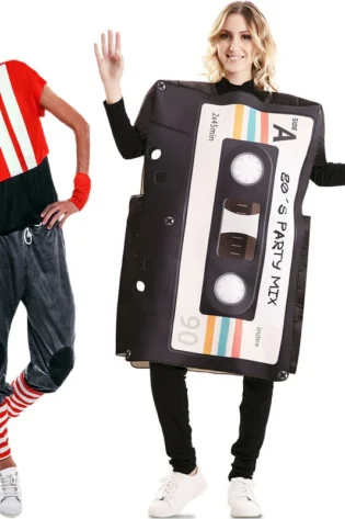 80s RETRO CASSETTE COSTUME