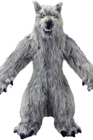 WAREWOLF / WOLF  DELUX INFLATABLE MASCOT