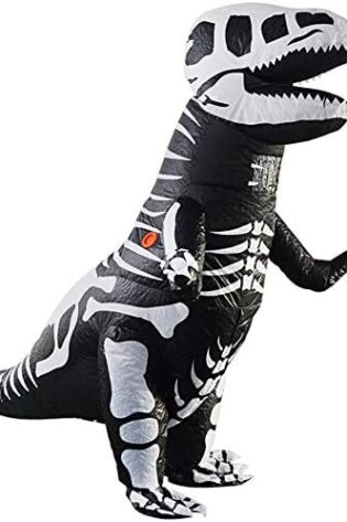 T-REX SKELETON INFLATABLE COSTUME