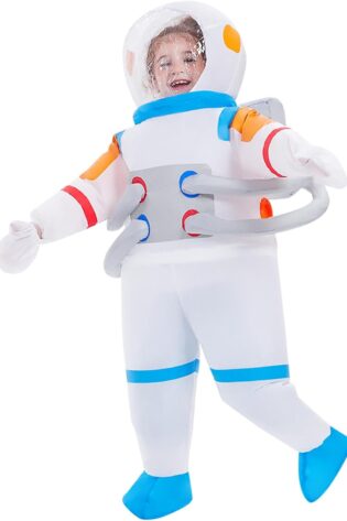 astronaut space kids inflatable costume
