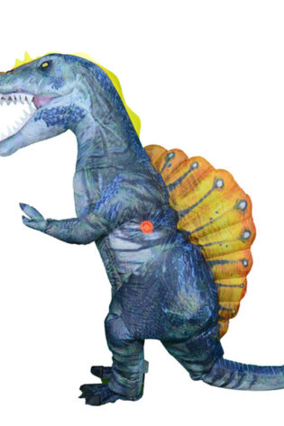 Spinosaurus Blue Inflatable Costume