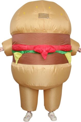 Burger Inflatable food Costume – Adult