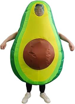 Giant Avocado Party Costume – Inflatable Suit