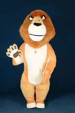 Alex the Lion Deluxe Inflatable Mascot Costume