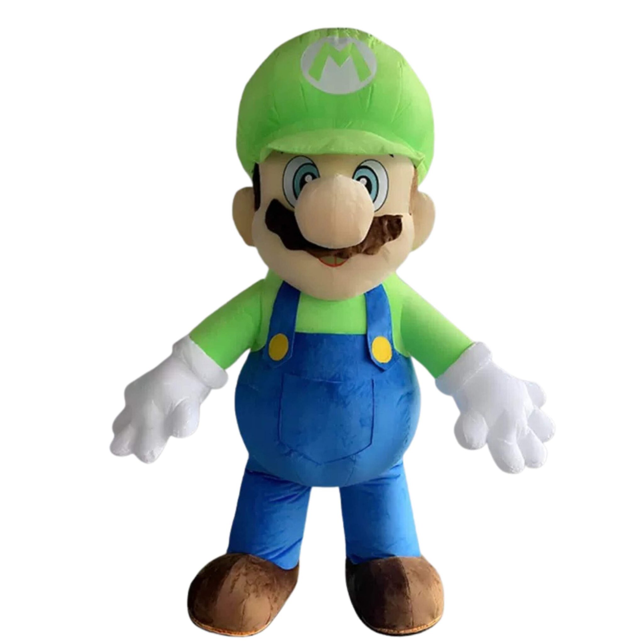 Luigi Deluxe Inflatable Mascot Costume - Sinderella