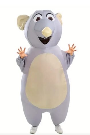 rat animal inflatable costume