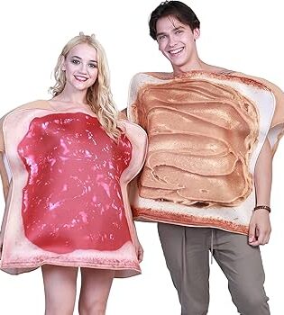 peanut butter and jam on toast couples costume