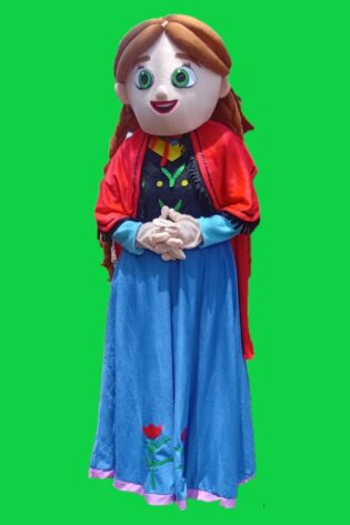ANN PRINCESS MASCOT COSTUME (FROZEN )