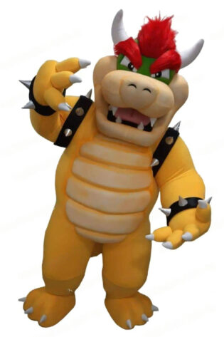 King Bowser or King Koopa mascot