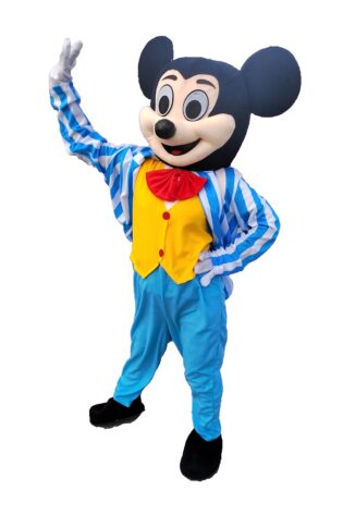 MICKEY MOUSE MASCOT BLUE COSTUME HIRE