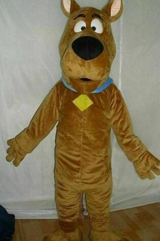 Scooby doo  dog character mascot
