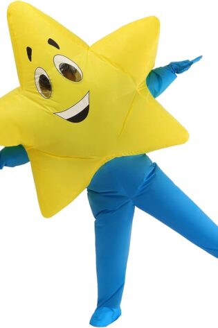 star shape inflatable costume