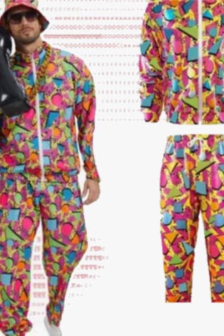 vintage 80/90's retro tracksuit