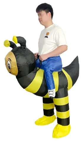 BEE RIDE ON ME INFLATBLE COSTUME