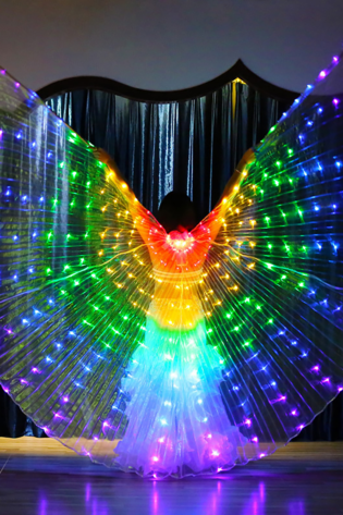 Light Up Icarus Wings assorted colours