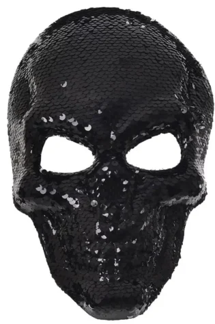 SEQIN SKULL HALLOWEEN FULL MASK