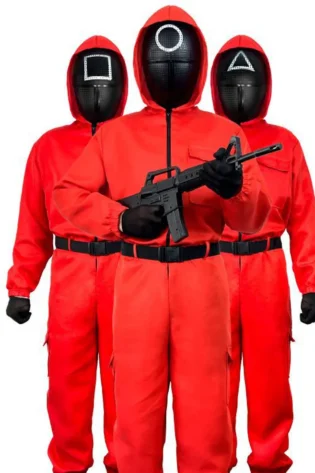 SQUID GAMES SOLIDER OVERALLS HIRE
