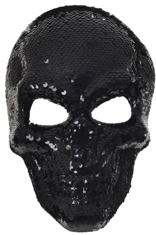 SEQIN SKULL HALLOWEEN FULL MASK