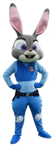 police officer Judy rabbit mascot