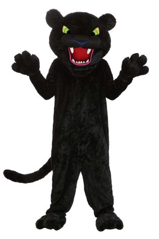 black panther animal mascot costume