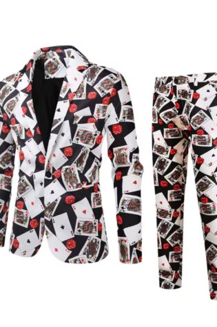 fun card casino inspired suit - rental