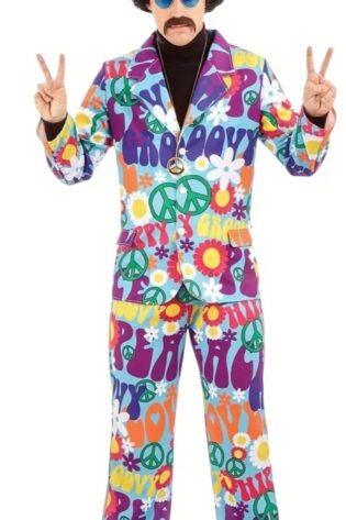 fun hippy style suit - rental