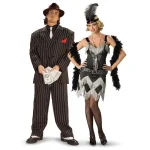 1920s gangster and flapper costumes