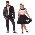 1950s greaser and poodle skirt costumes