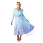 Woman in Elsa costume