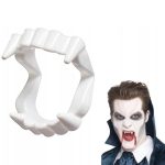 Plastic vampire fangs prop
