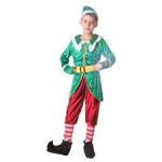 Kids festive elf costume